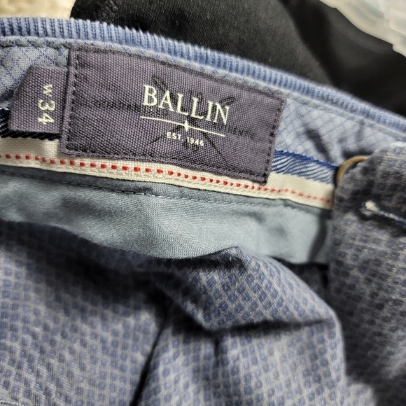 Ballin Atwater Modern Fit D-Side Corduroy Pant Cadet Blue 34/35 - Picture 8 of 9